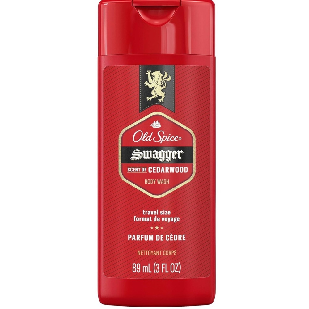 Old Spice Red Zone Body Wash for Men Cedarwood Scent of Confidence 3 fl oz